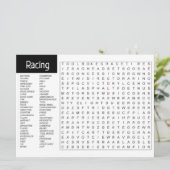 スポーツをテーマにしたアクティビティカード 案内状 (スタンド正面)