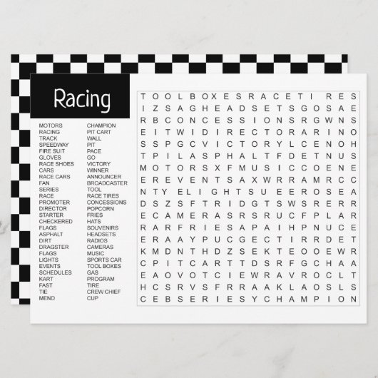 スポーツをテーマにしたアクティビティカード 案内状 (正面/裏面)