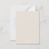 スポーツをテーマにしたキッズクラスルームのバレンタイン ノートカード (裏面)