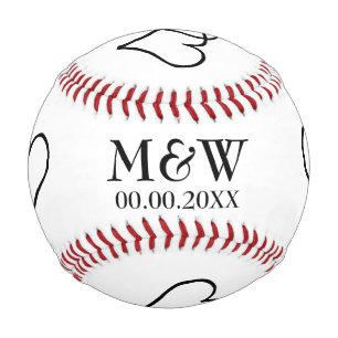 スポーツをテーマにした結婚式のためのオーダーメイドの野球 野球ボール