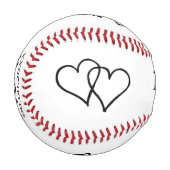 スポーツをテーマにした結婚式のためのオーダーメイドの野球 野球ボール (正面左)