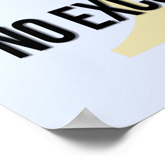 スポーツを勝ち取るために訓練すやる気を起こさせるる ポスター (角)