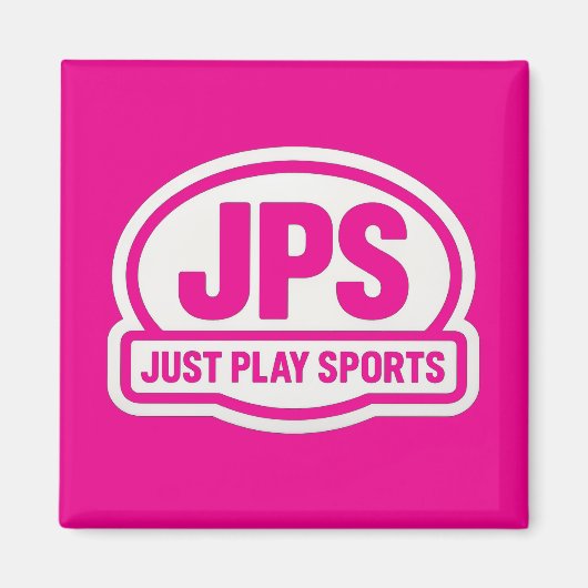 スポーツを楽しもう マグネット (正面)