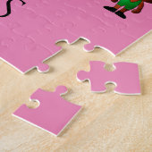 スポーツアニメのキャラクターの子パズル。 ジグソーパズル (側面)