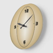 スポーツアートデコ ラージ壁時計 (傾斜)