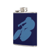 スポーツウォーターフラスコサイクリングアート – 簡単運ギフト フラスク (左)