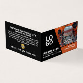 スポーツエンジン、自動整備士と修理、詳細 名刺 (外部)