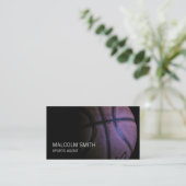 スポーツエージェントダークバスケットボール閉じる 名刺 (スタンド正面)