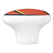 スポーツオレンジバスケットボールベッドルームドレッサー セラミックノブ (側面)