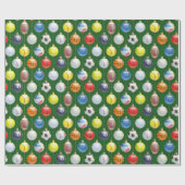 スポーツオーナメントギフトラップ ラッピングペーパー (フラット)