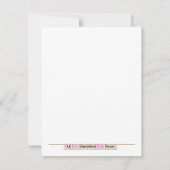 スポーツオールスターズ赤縁ど赤赤シャワー招待状 招待状 (裏面)