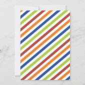 スポーツオールスター ベビーシャワー バスケットボール ラグビー 招待状 (裏面)