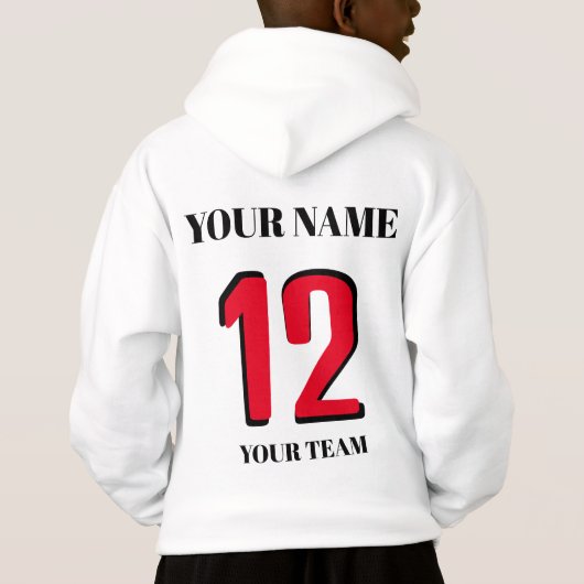 スポーツカスタマイズ名番号アイコンまたはフラグ (裏面)