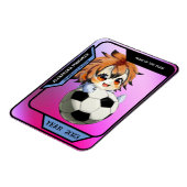 スポーツカスタムカードの マグネット (左側)