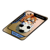 スポーツカスタムカードの マグネット (左側)