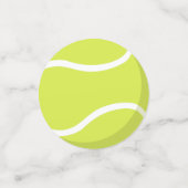 スポーツカスタムテニス誕生日パーティー コンフェッティ (スモール正面)