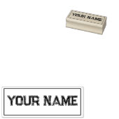 スポーツカスタムネーム スクール ラバースタンプ (押印)