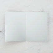 スポーツカーのハッピーバースデーに座っている虎 カード (内部)