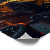 スポーツカーのポスター ポスター (角)