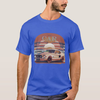 スポーツカーの彼女 Tシャツ