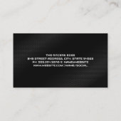 スポーツカーのRPMロゴ 名刺 (裏面)