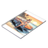 スポーツカーを持つ女の子 ノートブック (左側)