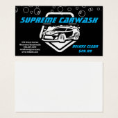 スポーツカーウォッシュロゴ |シャボン玉 (正面&裏面)