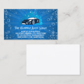 スポーツカーオートウォッシュロゴ | シャボン 名刺 (正面/裏面)