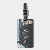 スポーツカーダッシュボード ラゲッジタグ (正面縦)