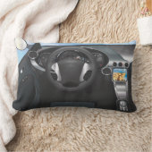 スポーツカーダッシュボード ランバークッション (ブランケット)