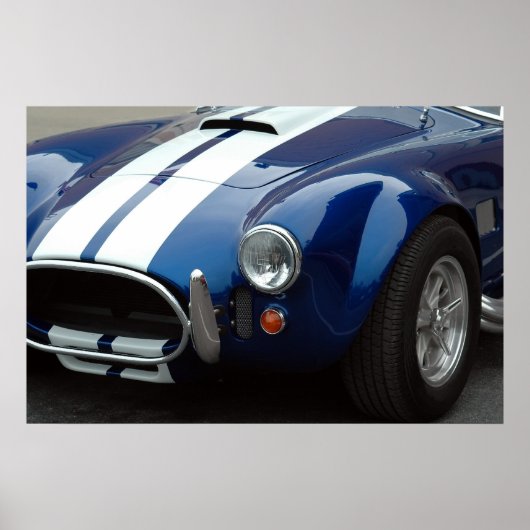 スポーツカーデザイン ポスター (正面)