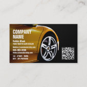 スポーツカーデザイン、自動車ディーラー 名刺 (正面)