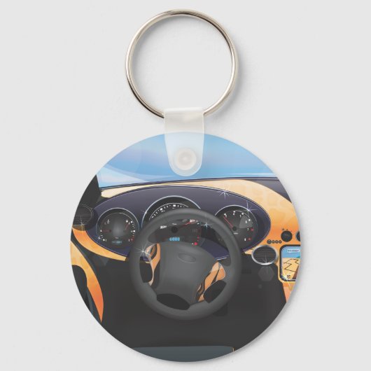 スポーツカードッシュボード キーホルダー (正面)