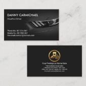 スポーツカーライトヴィネット自動ドライバの詳細 名刺 (正面/裏面)