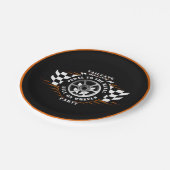 スポーツカーレーシングおもしろいテールゲートパーティーお祝い ペーパープレート (アングル)