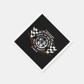 スポーツカーレーシングテールゲートパーティーレース日用品 スタンダードカクテルナプキン (角)