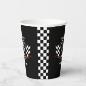 スポーツカーレースパーティーお祝いおもしろい用品 紙コップ (右)