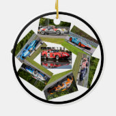 スポーツカーレース セラミックオーナメント (裏面)