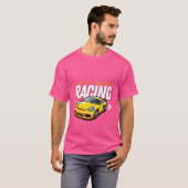 スポーツカーレースTシャツ Tシャツ (正面フル)