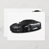 スポーツカー32 ポストカード (正面/裏面)