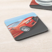 スポーツカー コースター (左側)