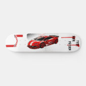 スポーツカー、スケートボード スケートボード (横)