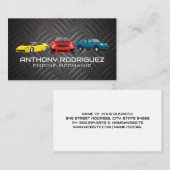 スポーツカー |トラック |自動整備士サービス 名刺 (正面/裏面)