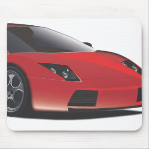 スポーツカー マウスパッド
