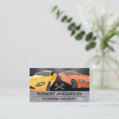 スポーツカー |レンチロゴ 名刺 (スタンド正面)