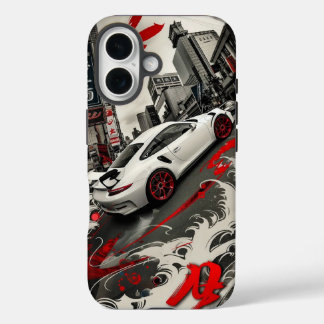 スポーツカー iPhone 16ケース