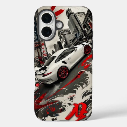 スポーツカー Case-Mate iPhoneケース (裏面)