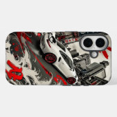 スポーツカー Case-Mate iPhoneケース (裏面 (横))