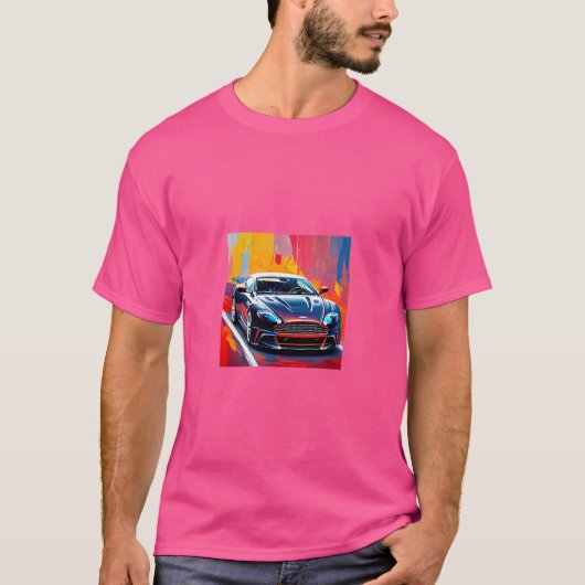 スポーツカー Tシャツ (正面)