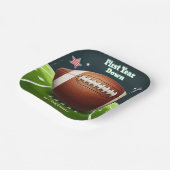 スポーツキッズボーイズチケットサッカー1st誕生日 ペーパープレート (傾斜あり)